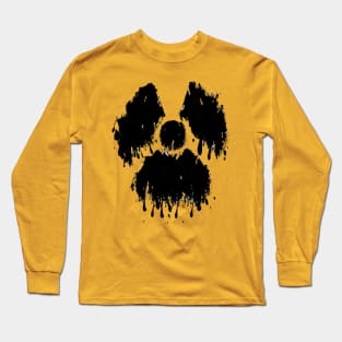 Radiation Symbol Long Sleeve T-Shirt